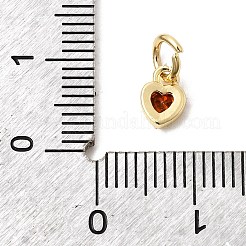 Messing Zirkonia Charme&nbsp;KK-G554-02C-04