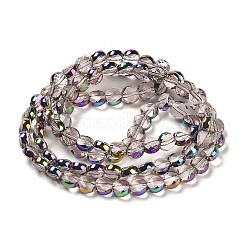 Гальванизируйте прозрачное стекло бисер нитей&nbsp;EGLA-Z001-02B