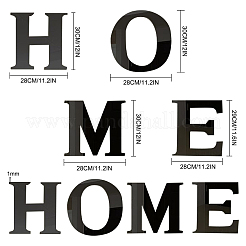 Наклейки с зеркальной стенкой&nbsp;DIY-WH0210-56A