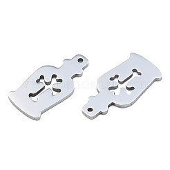 Pendentifs en acier inoxydable 201 anti-ternissement&nbsp;STAS-N098-082P