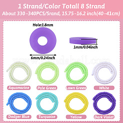 8 нить имитация желе из полимерной глины&nbsp;CLAY-TA0001-47B