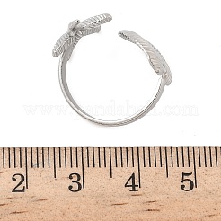 Кольца-манжеты из нержавеющей стали 304 для женщин RJEW-A079-03B-P