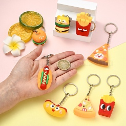 16 шт. 8 стильных пластиковых брелока из ПВХ&nbsp;KEYC-YW00239