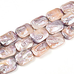 Барокко натуральный жемчуг кеши нити бусы PEAR-S020-D09-2A