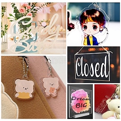 Акриловая прозрачная нажимная пластина OACR-WH0003-06C