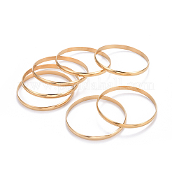 Mode 201 Edelstahl Armreif Sets&nbsp;BJEW-L664-024B-G-1