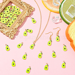 100 шт. Подвески из сплава с эмалью&nbsp;ENAM-SC0006-92