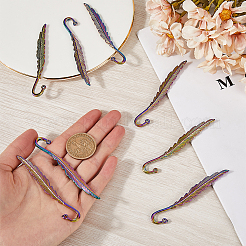 10шт. изготовление закладок из сплава с отверстием PALLOY-SC0004-28