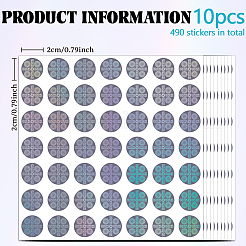 Водонепроницаемая самоклеящаяся лазерная наклейка для домашних животных STIC-WH0028-001