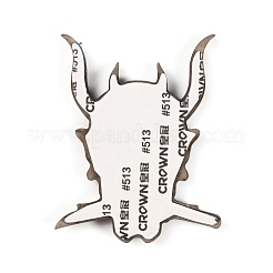 Наклейки на автомобиль из цинкового сплава призрачного воина DIY-WH0321-98AB