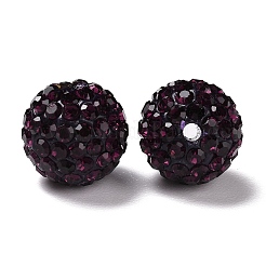 Бусины с класс А стразами&nbsp;RB-B027-28