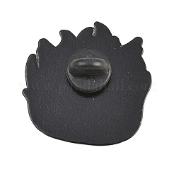 Spille smaltate in lega con animali fiammeggianti&nbsp;JEWB-G046-05E