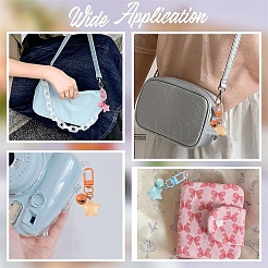 12 шт. 6-х цветные подвесные украшения в виде звезд из смолы&nbsp;HJEW-YW00236