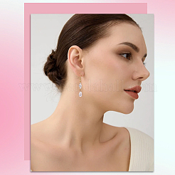 Прозрачные стеклянные бусины GLAA-SP0001-50A