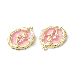 Панданы из сплава эмали&nbsp;ENAM-K067-083G-04