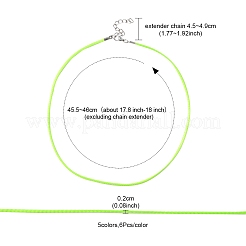 Изготовление ожерелья из вощеного шнура 30 шт. NCOR-FS0001-02