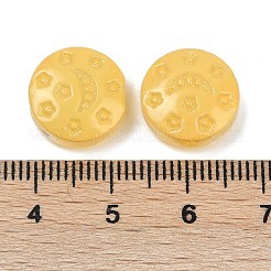 Прозрачные стеклянные бусины DGLA-E004-09F