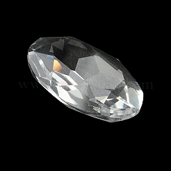 Граненые стеклянные стразы кабошоны GGLA-C032-07