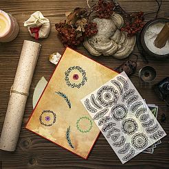 ПВХ пластиковые прозрачные штампы DIY-WH0439-0367