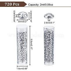 720 шт. цветные блестящие чешские стеклянные бусины GLAA-NB0001-51B