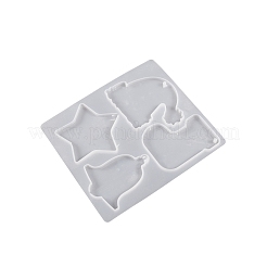 Рождественские силиконовые Молды для подвесок своими руками PW-WGD365F-02