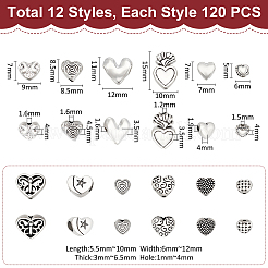 110шт 10 стиля бусины из сплава в тибетском стиле&nbsp;FIND-UN0015-82