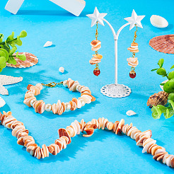 1 нить бусин из натуральных ракушек&nbsp;SSHEL-TA0001-13