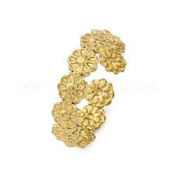 Кольцо-манжета из нержавеющей стали 304 для женщин&nbsp;RJEW-Z083-01G