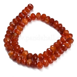Натуральный красный агат бисер нитей&nbsp;G-C280-A12-02