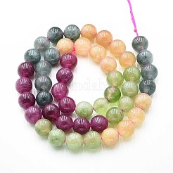 Природного кварца нитей бисера&nbsp;G-N355-8mm-34