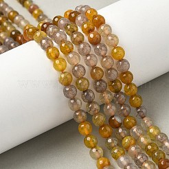 Природный агат бисер нитей&nbsp;G-C082-A01-54