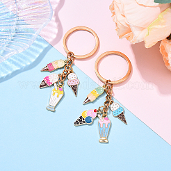 Брелок из эмалевого сплава&nbsp;KEYC-YW00195-01