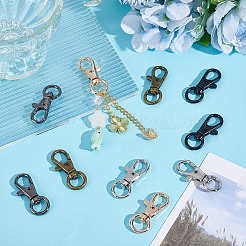 30 шт. 5 цвета поворотные застежки из сплава&nbsp;FIND-PH0028-29