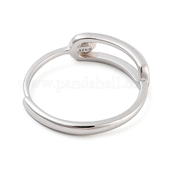 Круглые кольца на палец с натуральным жемчугом STER-Z009-10P