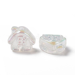 УФ-покрытие радужными переливающимися акриловыми бусинами&nbsp;PACR-M003-02F