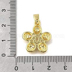 Латунные микро проложить кубического циркония подвески&nbsp;KK-Z102-15G