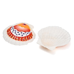 Bedruckte große Anhänger aus Naturmuscheln&nbsp;SH-CBA93AD-19C