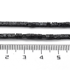 Бусы из натуральной лавы G-H303-C01