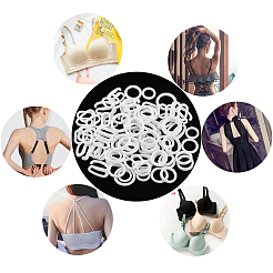 270 шт. 9 пластиковых пряжки для регулировки ремня нижнего белья AJEW-GF0005-72