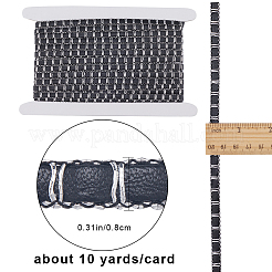 Шнур из кожи и полиэстера OCOR-GF0002-81B