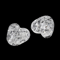 Perles acryliques transparentes craquelées&nbsp;AC-CBA7340-09