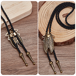 2 шт. 2-х цветные регулируемые подвески из цинкового сплава в виде насекомых NJEW-ME0001-01