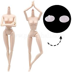 Пластиковые кукольные суставы DIY-PH0025-85-WH