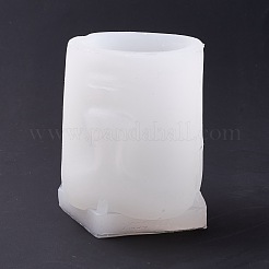 3d абстрактные силиконовые Молды для пищевых продуктов для свечей для лица DIY-C027-04