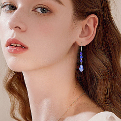 325шт прозрачные стеклянные бусины нити&nbsp;EGLA-PA0001-04C