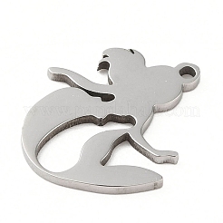 Не тускнеющие подвески из нержавеющей стали 201 STAS-B064-19P