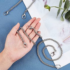 3шт. 3-х стильный железный цепной ремень для сумки FIND-WR0002-72