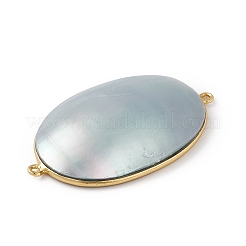 Verbindungsanhänger aus natürlichen Muscheln&nbsp;SSHEL-G028-01A-G