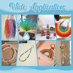 2010шт 12 стиля прозрачные акриловые бусины&nbsp;TACR-PH0001-95