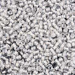 6/0 прозрачные внутри цветные стеклянные круглые бусины&nbsp;X1-SEED-N006-004A